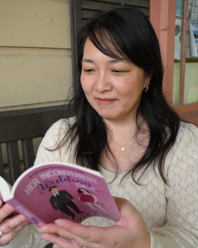 reading book